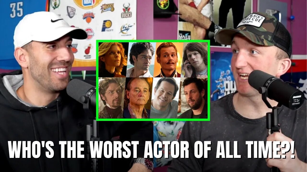 Who Was Voted The WORST ACTOR of All Time?! 🎬