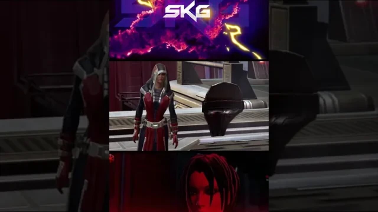 Darth Revan's Mask #Shorts #SWTOR