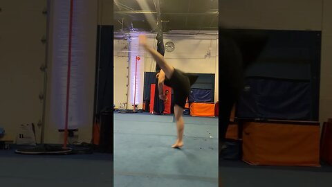 C720 kick #tricking #taekwondo #mma #kickboxing #flips #kick