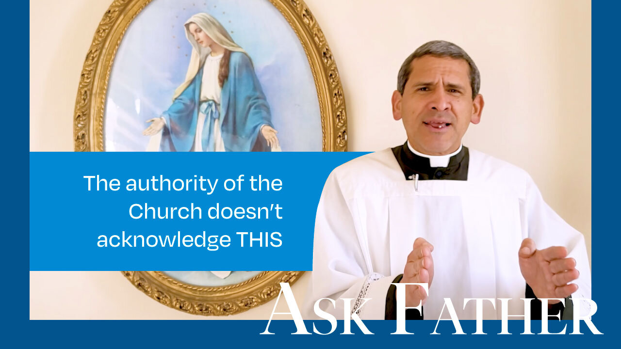 Who has the Right to Traditional Baptism? | Ask Father with Fr. Michael Rodríguez