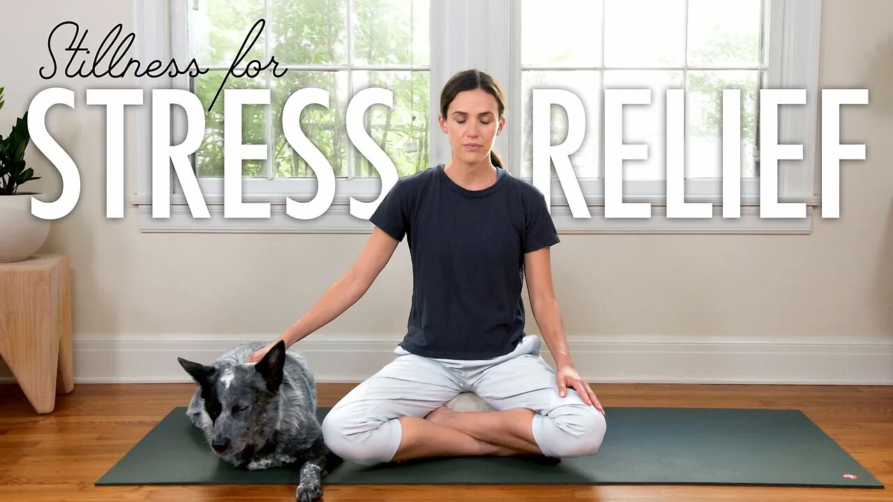 Stillness For Stress Relief | 15-Minute Meditation | Yoga With Adriene