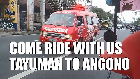 🇵🇭 Trike Ride: Tayuman to Angono, Rizal - Witness the Philippines' Vibrant Streets