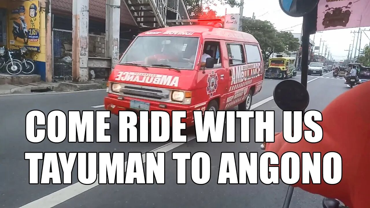 🇵🇭 Trike Ride: Tayuman to Angono, Rizal - Witness the Philippines' Vibrant Streets