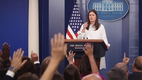 Sanders Pushes Back Against Report She's Leaving The White House