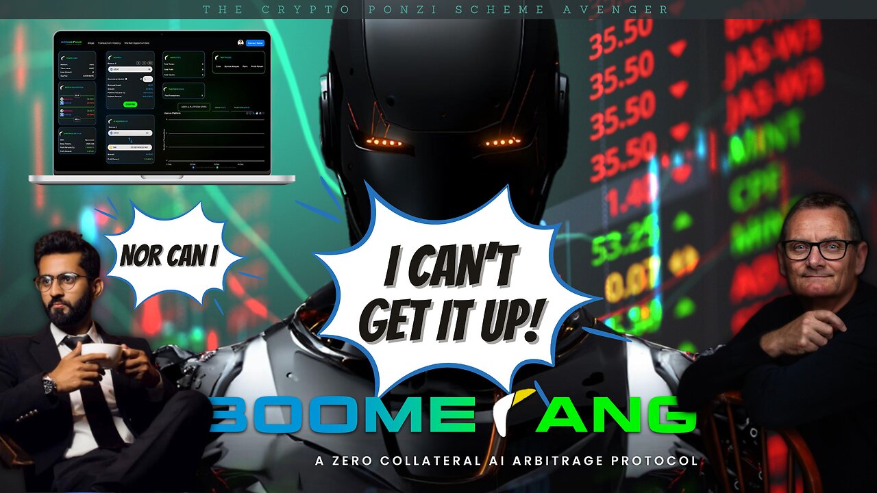 BOOMERANG: AI Arbitrage Trading Bot: "I Can't Get It Up!