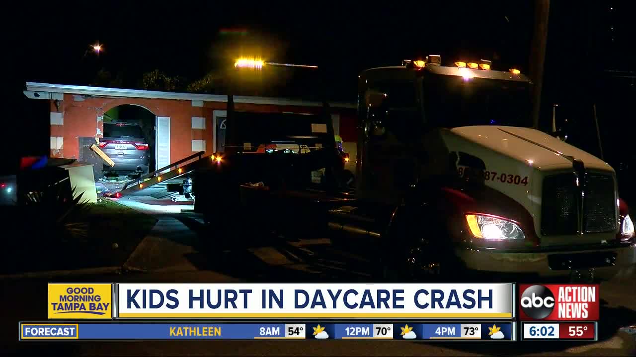 Infant and two toddlers airlifted to hospital after SUV smashes into home daycare in Lakeland