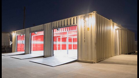 Shipping Container Garage Examples