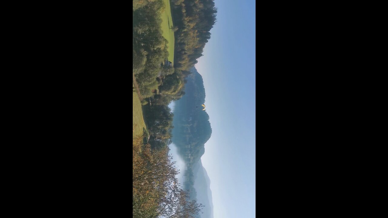 Parachuting on Bled