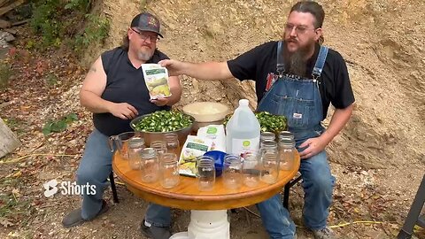 Hillbilly Candy (bread and butter jalapeños) #canning