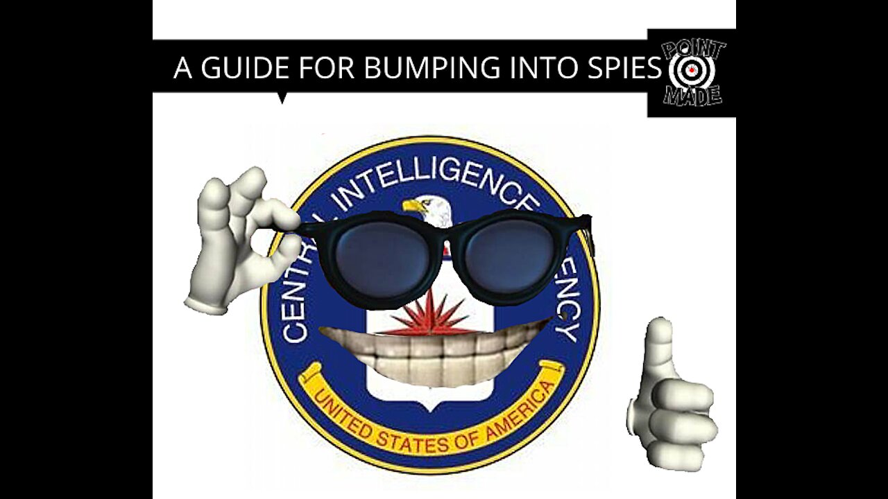 THE GUIDE FOR WHAT TO DO IF YOU KEEP BUMPING INTO SPIES