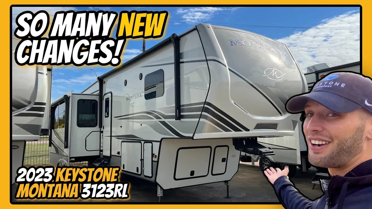 Over a DOZEN New Changes to the #1 Selling Luxury Fifth Wheel! 2023 Keystone Montana 3123RL