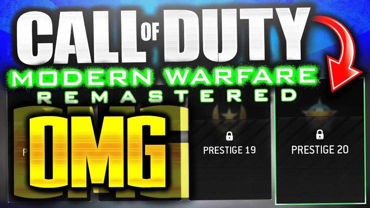 *NEW* 11th - 20th PRESTIGE BADGES REVEALED! "Modern Warfare Remastered Prestiges" 11 - 20! (COD MWR)