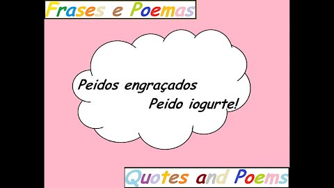 Peidos engraçados: Peido iogurte! [Frases e Poemas]