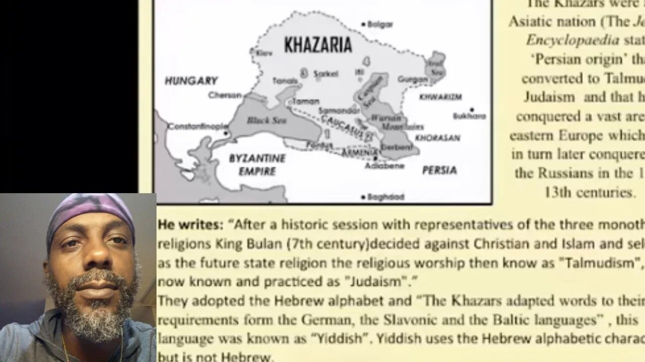 THE KHAZARS: "THEY ARE NOT J€WS BUT THEY ARE ED0MITES" (620 - 1948 AD.)