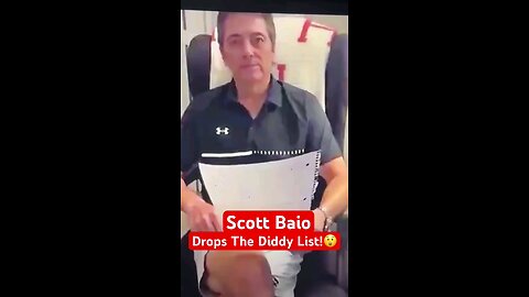 ⬛️🔺Scott Baio dropps The Diddy List❓👀 ☑️ No Diddy: The Story of the Diddler (2024)