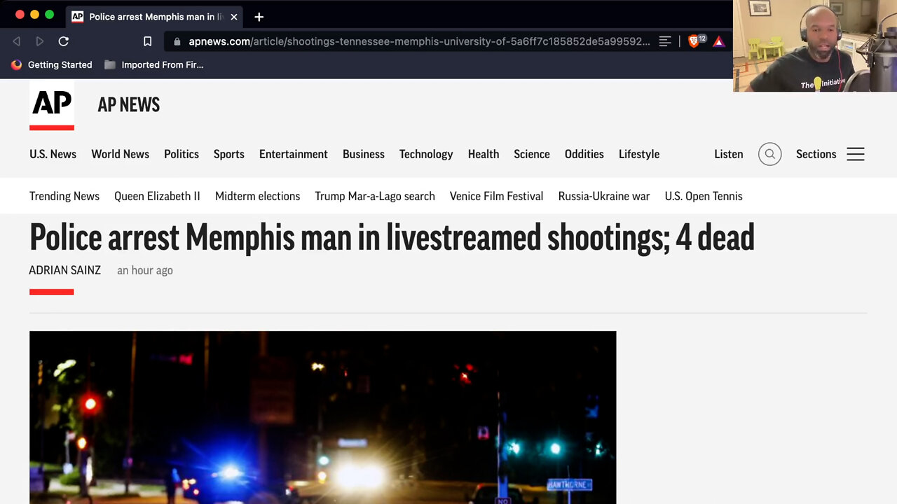 POLICE ARREST MEMPHIS TEEN IN LIVESTREAM SHOOTINGS LEAVING 4 DEAD