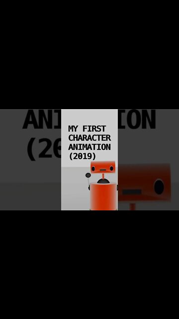 MY FIRST CHARACTER ANIMATION