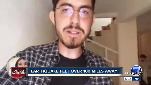 Denver7 journalist recounts Mexico earthquake first-hand; fund set up for Denver's sister city