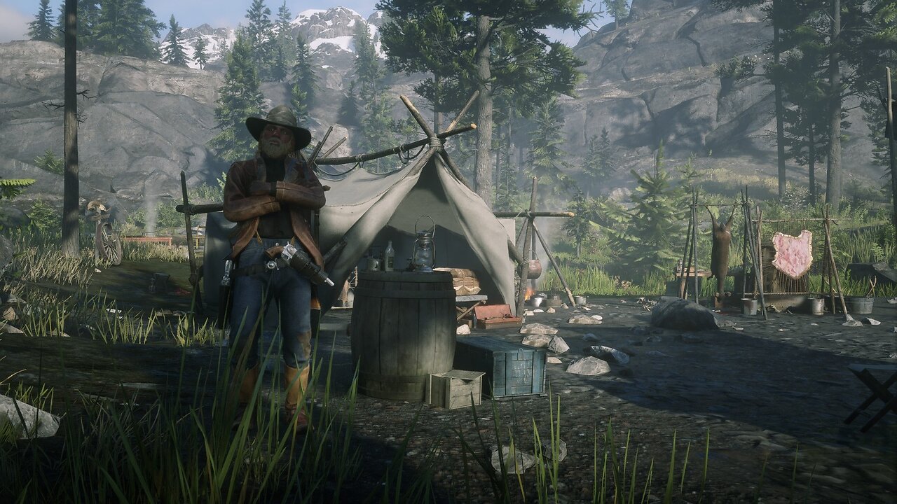 Red Dead 2 - Bounties, small animals, shrubs and modders