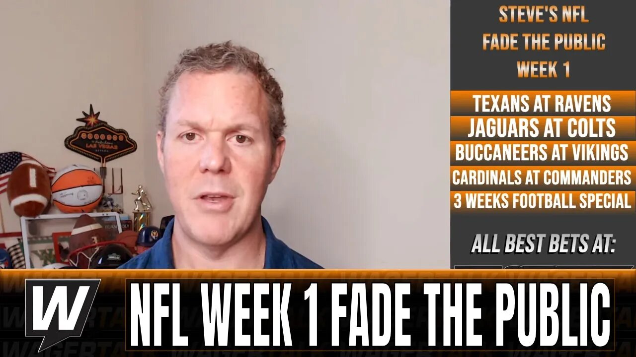 NFL Week 1 Picks & Predictions | Eagles vs Patriots | Raiders vs Broncos | Week 1 Fade the Public