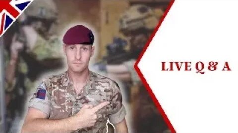 LIVE Q&A Army, Fitness and Life