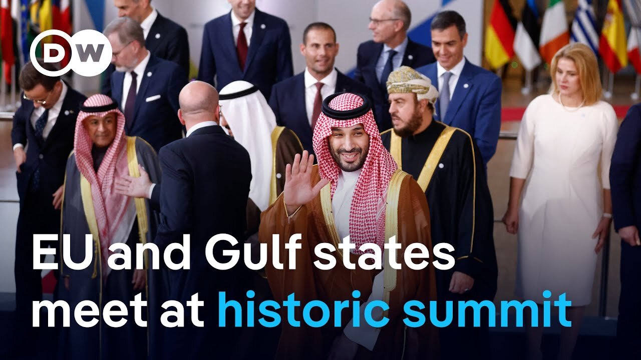 EU, Gulf leaders hold summit amid Gaza, Ukraine wars | DW News