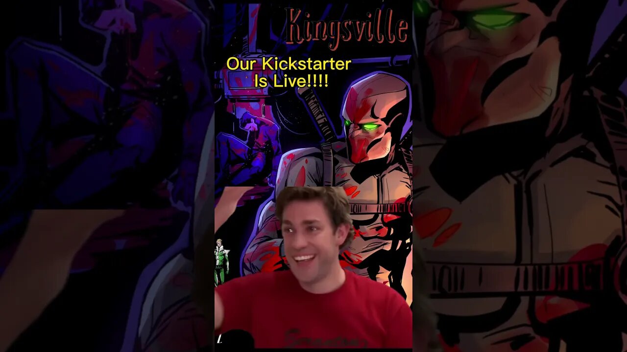 Believe it! Use this link https://www.kickstarter.com/projects/worldatwarcomics1/kingsville-issue-2