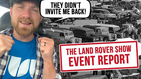 Geoff Tells Stories - The Eastnor Land Rover Show Report