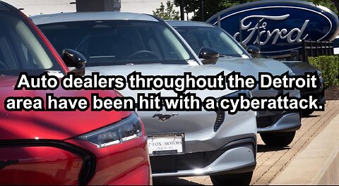 Auto dealers throughout the Detroit area have been hit with a cyberattack.