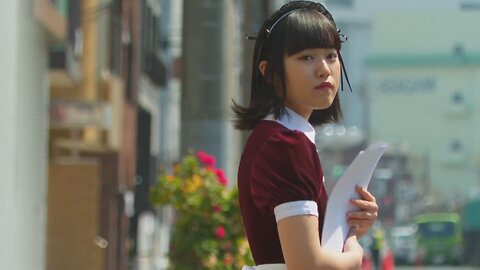 MV香月杏珠 Anju Kouzuki [selling flyers to pay tuition fees]