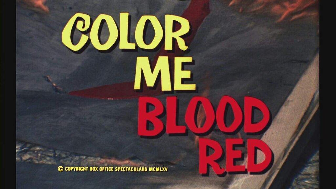COLOR ME BLOOD RED (1965) Herschell Gordon Lewis movie trailer