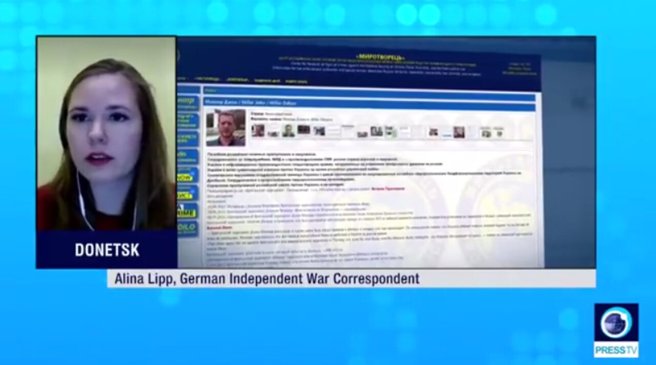 Alina Lipp, German journalist ended up on Ukraine´s "Kill List"