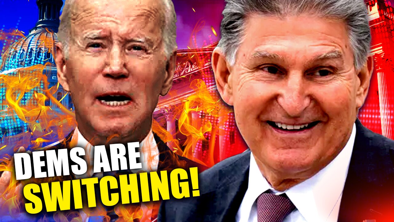 Manchin PANICS Libs as Dems DEFECT to GOP in DROVES!!!