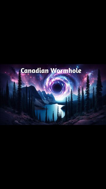 Wormhole created over Canada