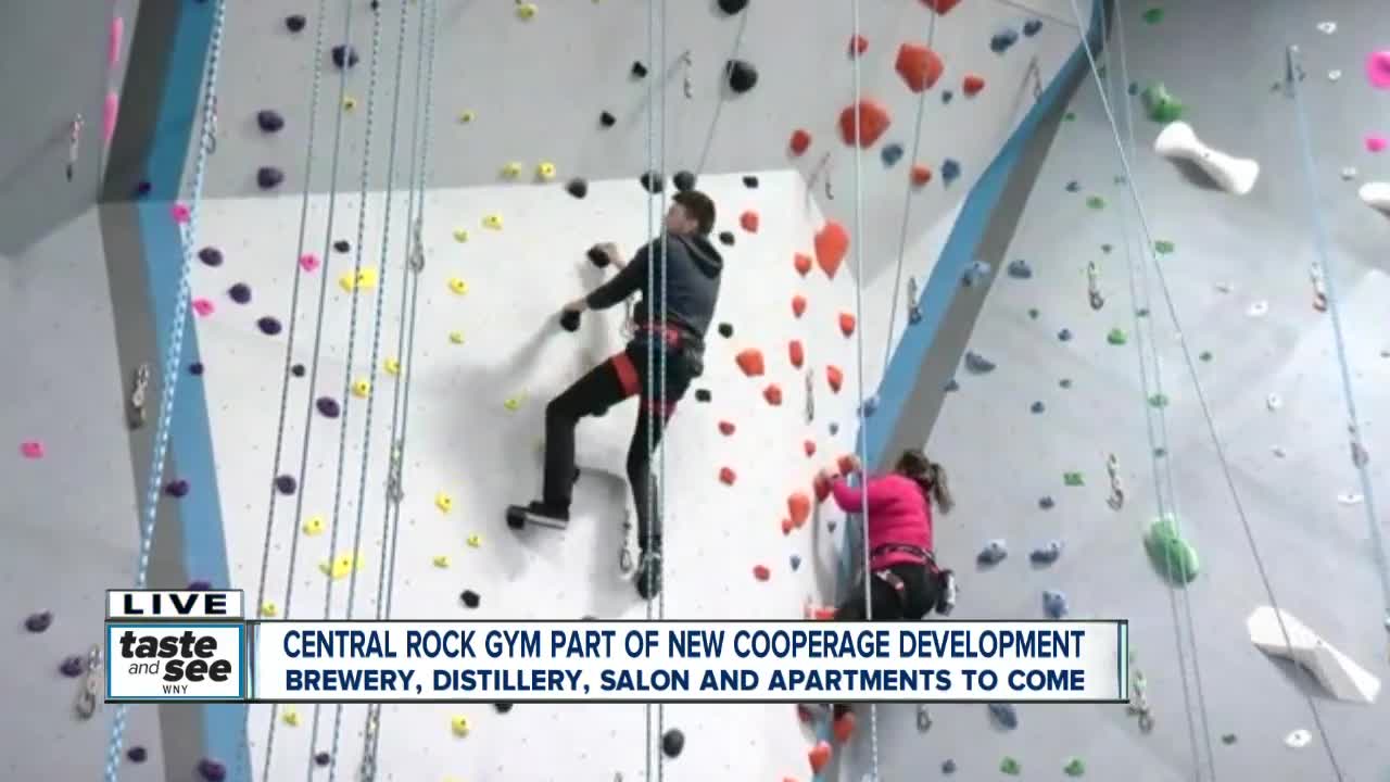 Climbing into something new at Central Rock!