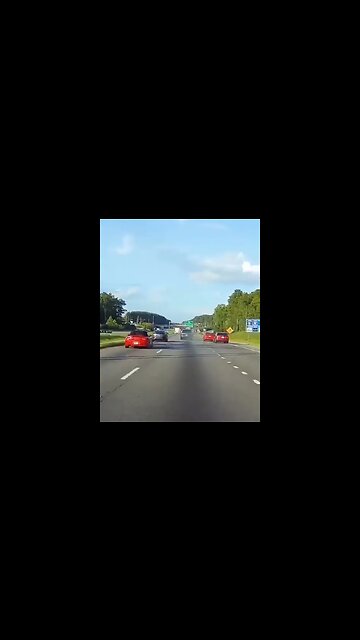 Psycho Driver On Highway #dashcam