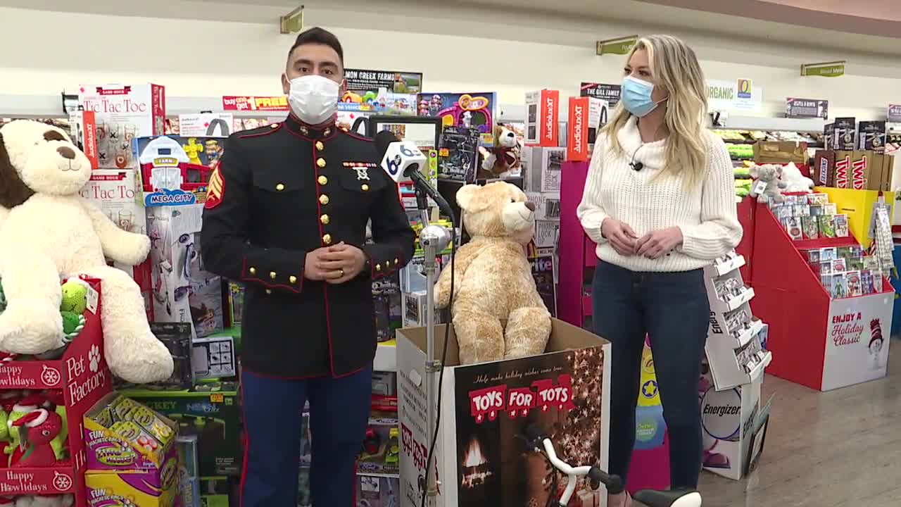 Frankie Toys for Tots fun interview