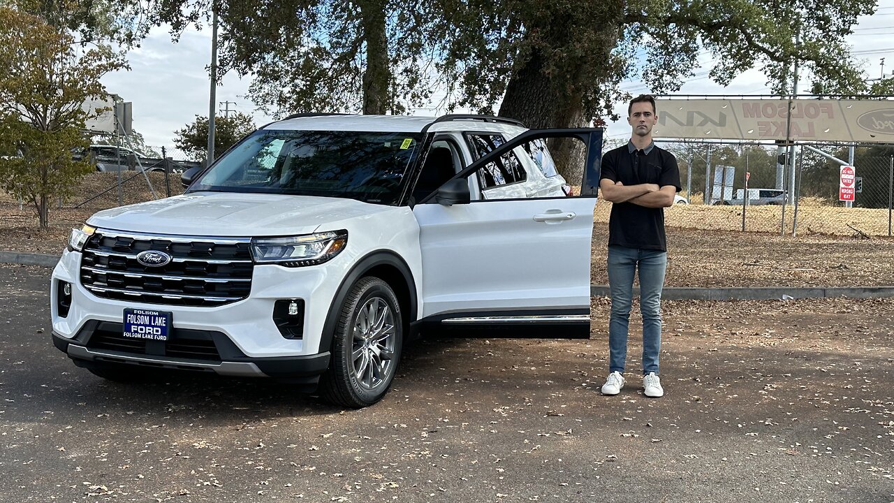 All new refreshed 2025 FORD EXPLORER ACTIVE AWD