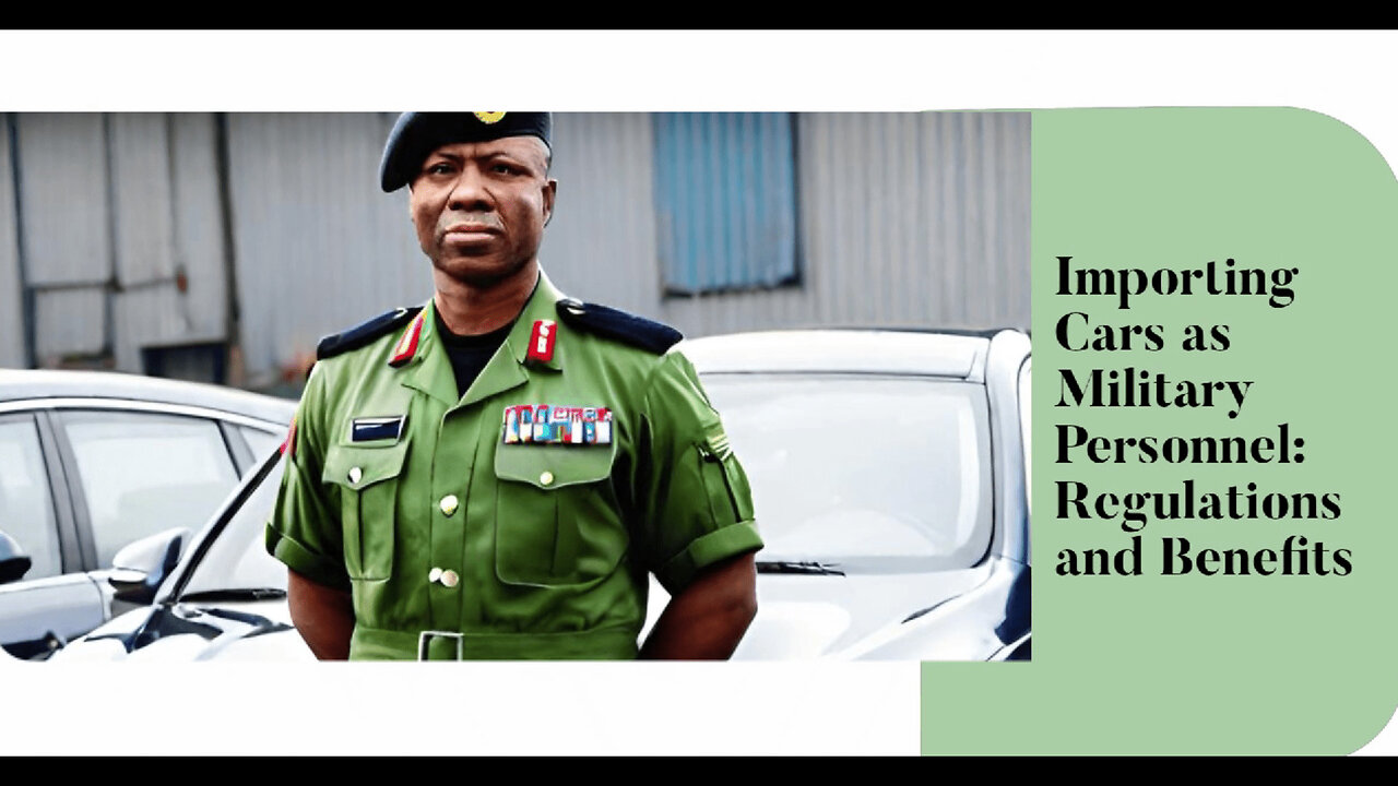 Importing Cars as Military Personnel: Regulations, Benefits and Considerations