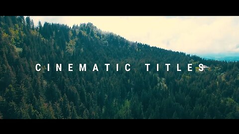 Master The Art Of Creating Cinematic Titles