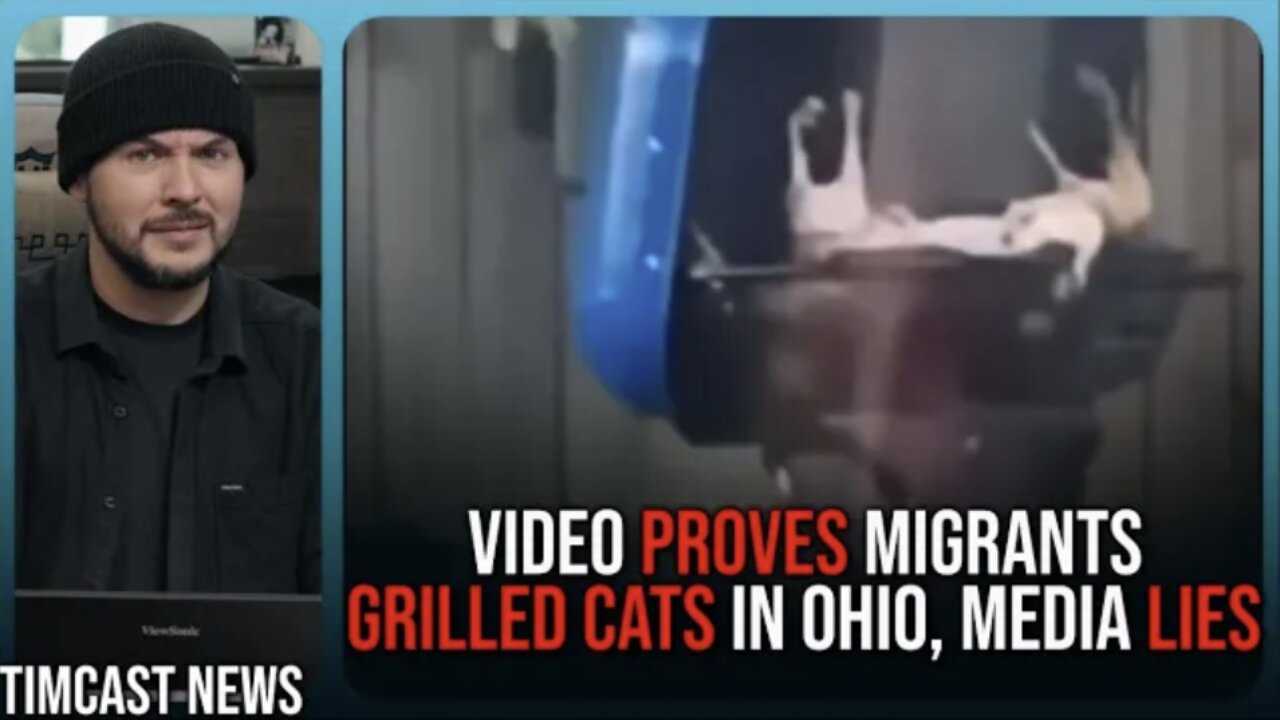 VIDEO PROOF That Migrants GRILLED CATS In Ohio, Democrats REFUSE To Accept PROOF Trump WAS RIGHT