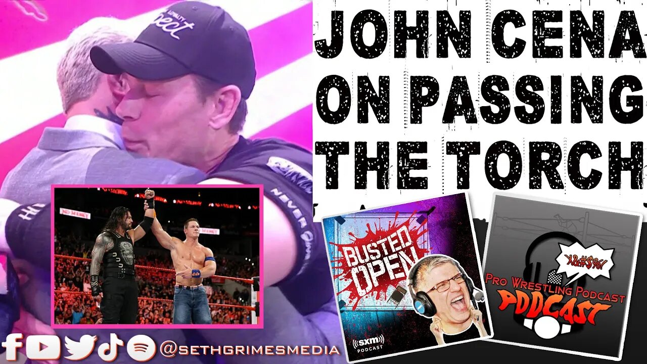 John Cena on Passing The Torch & Why He's Not Full Time | Clip from Pro Wrestling Podcast Podcast