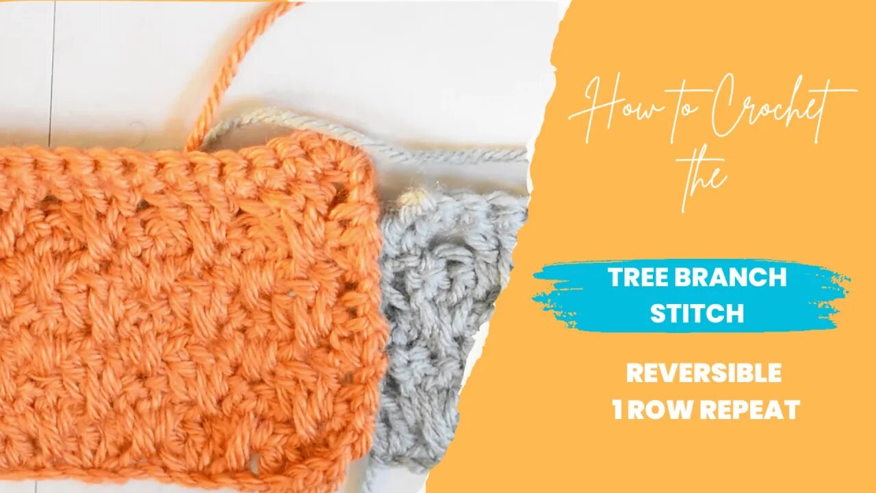 How to Crochet the Tree Branch Stitch