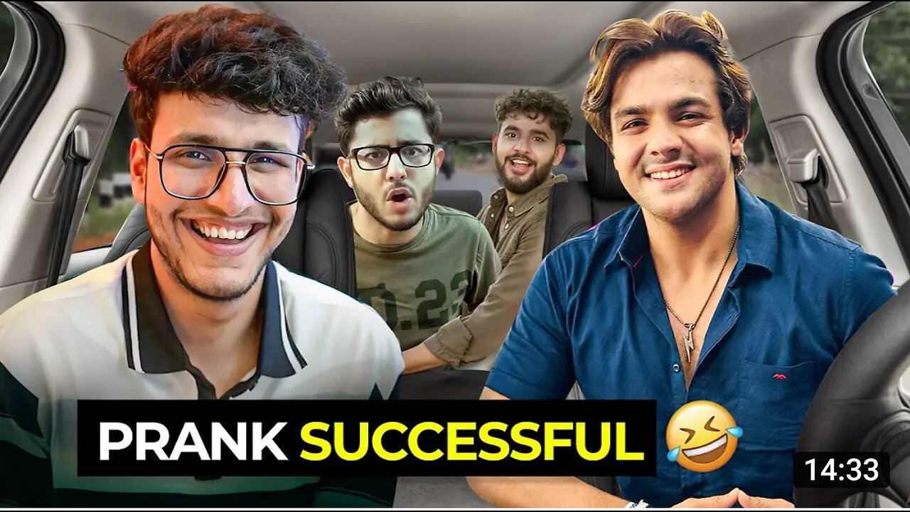 Ashish Chanchalani And I pranked Carryminati And Fukra Insaan