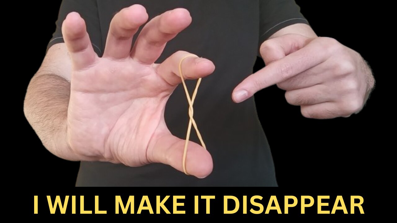 3 EASY RUBBER BAND TRICKS REVEALED