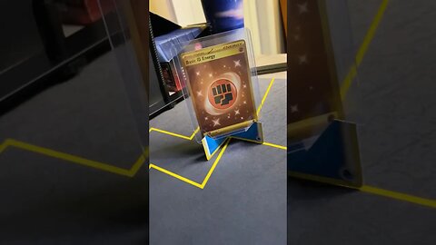 How To Make A Pokémon Card Stand With A Pokémon Energy Card #short