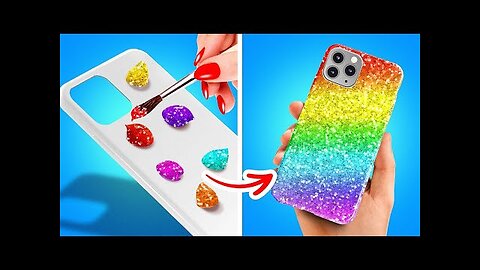 Creative DIY Phone Cases and Fantastic Rainbow Crafts