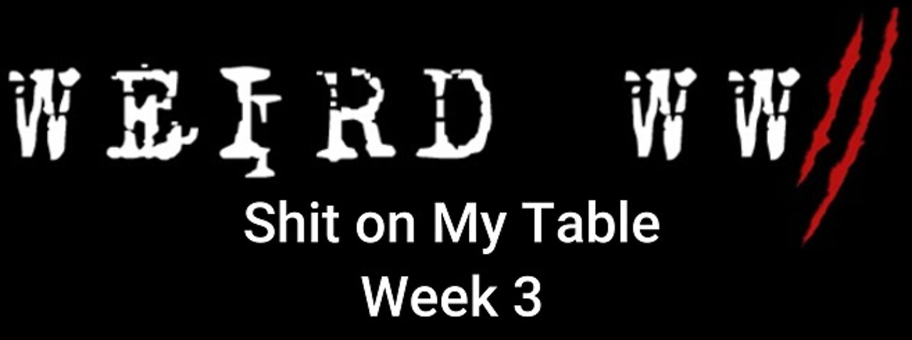 Shit on My Table - Week 3