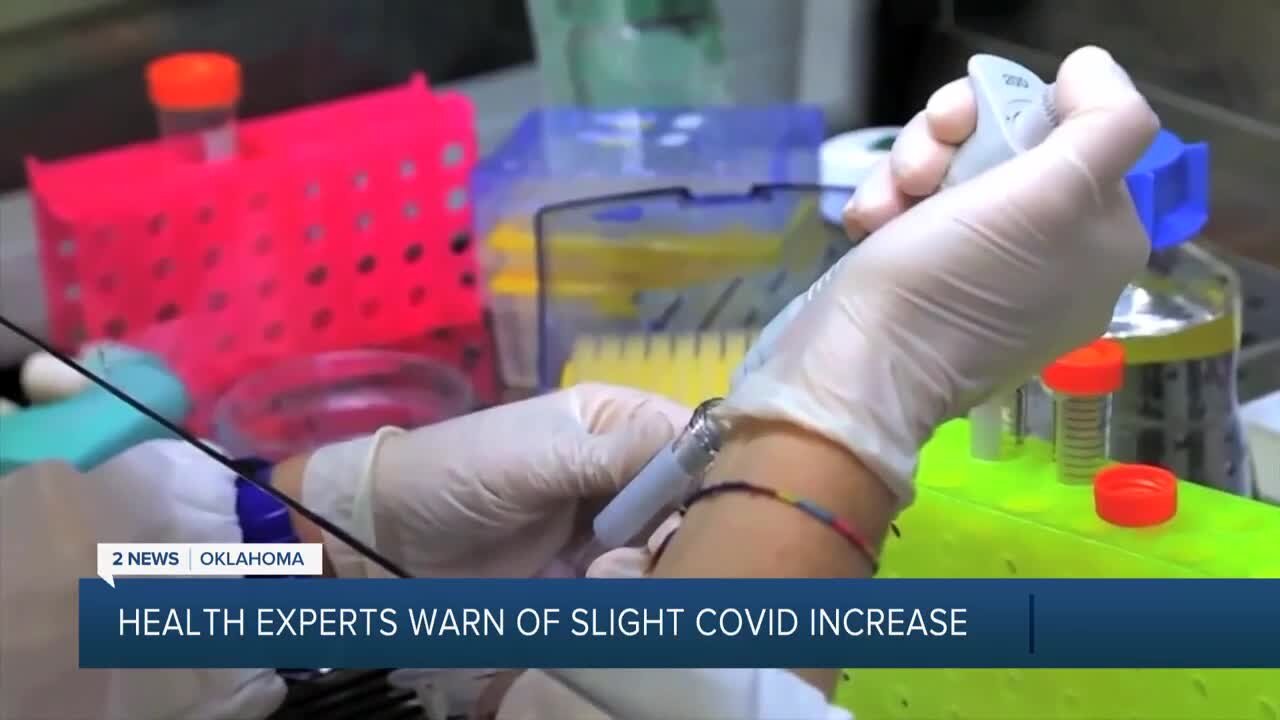 Health experts warn of slight COVID increase