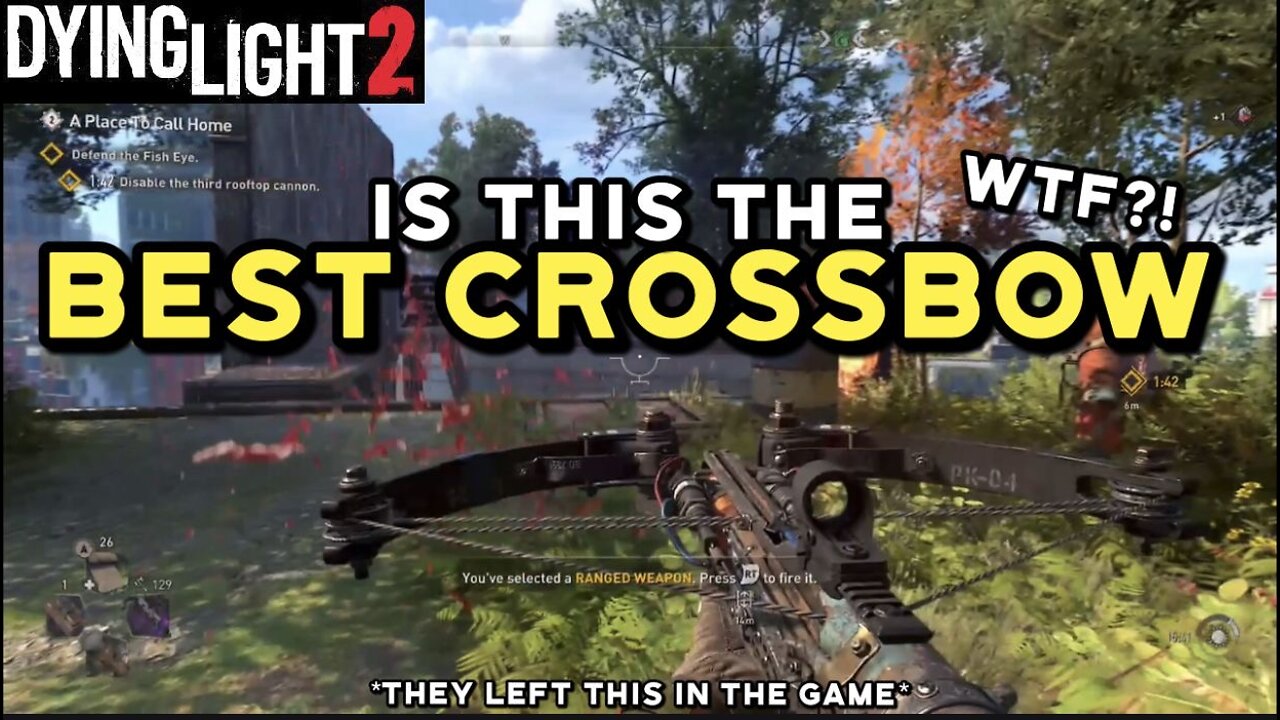 Dying Light 2 Crossbow *BEST WEAPON*